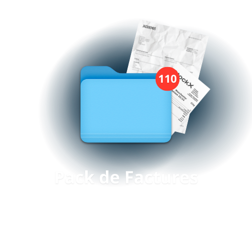 Pack de plus de 110 Factures